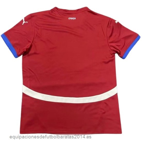Nuevo Tailandia 1ª Camiseta Serbia 2024 Rojo Baratas